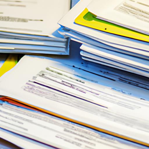 Essential financial documents meticulously organized for a small business loan application.